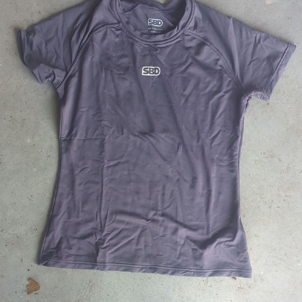 Women's Purple Performance Short Sleeve Top